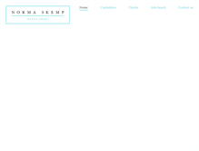 Tablet Screenshot of normaskemp.co.uk